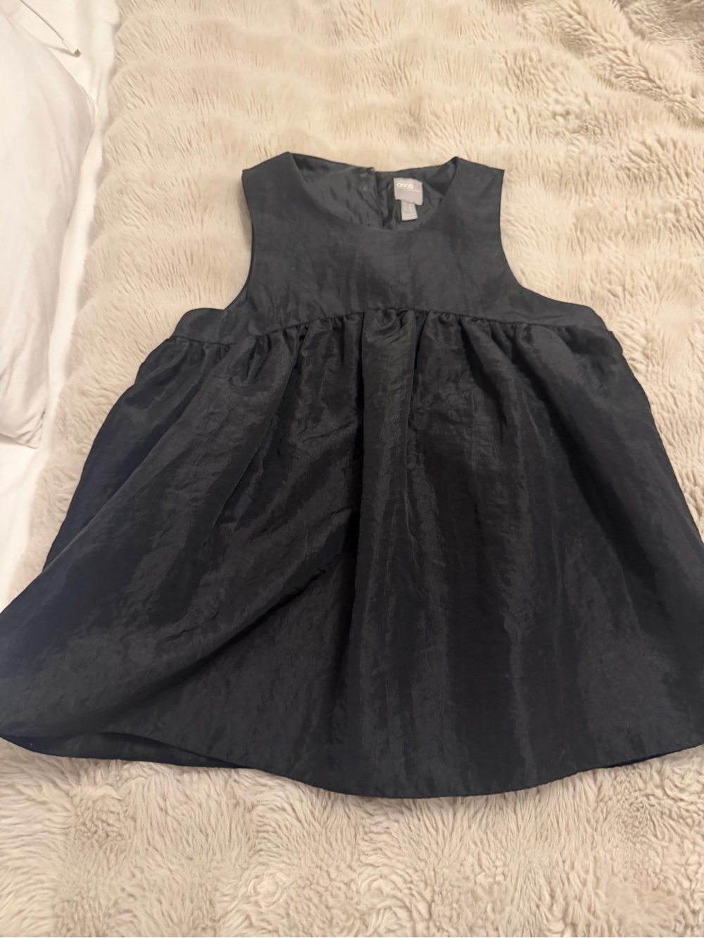 ASOS Black Blouse with Branded Label